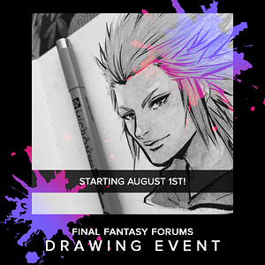 2019 Drawgust Drawing Event Banner