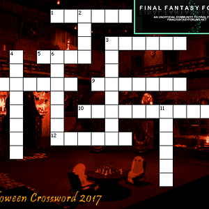 2017 Halloween Crossword Puzzle