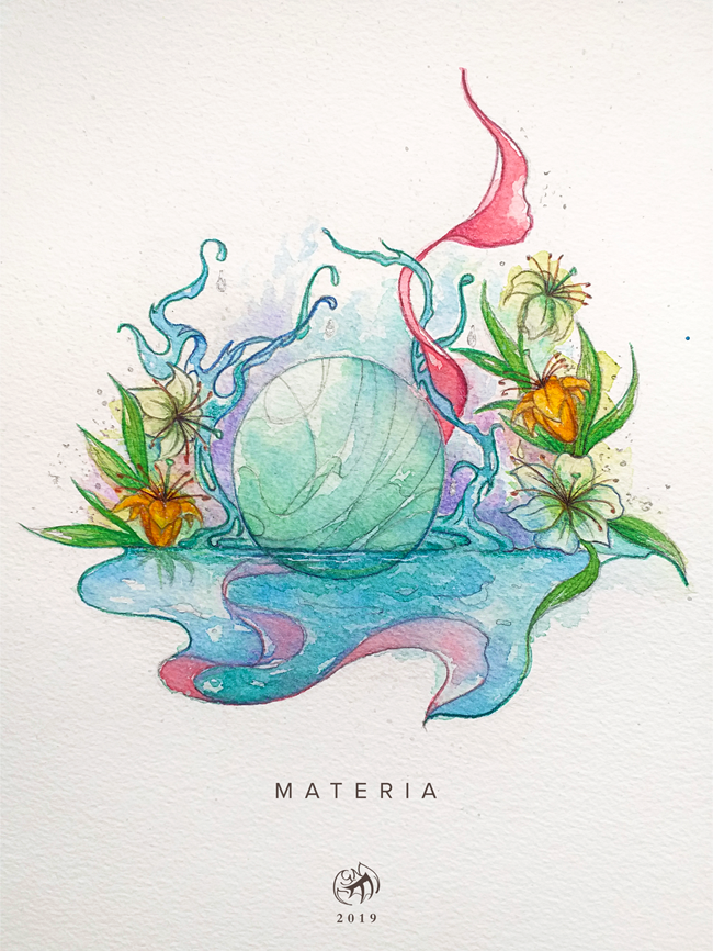 2019 Drawgust Entry: Materia