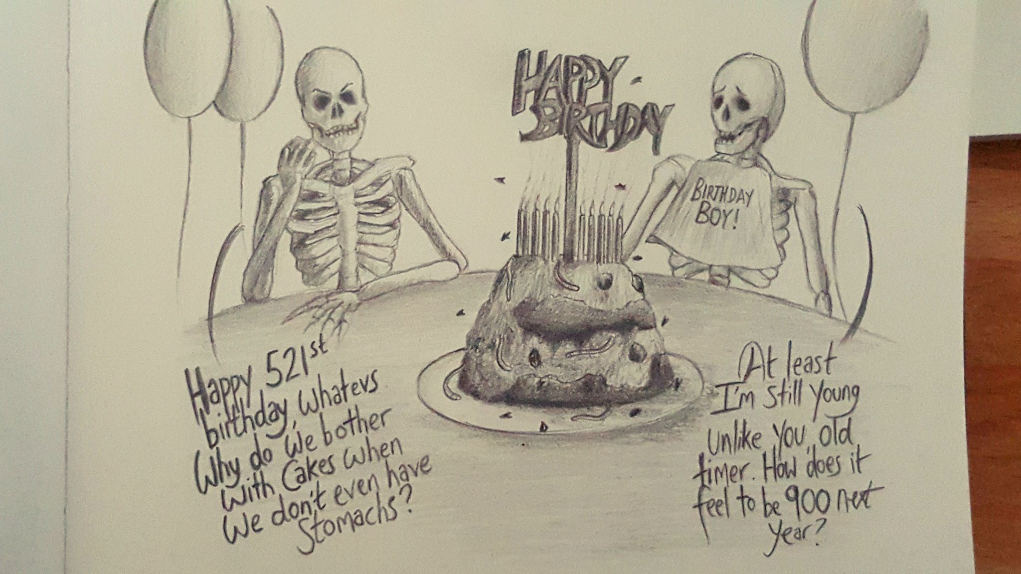 2021 M[ART]ch Drawing Event: Birthday